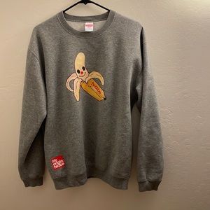 Grey Graphic Sweatshirt